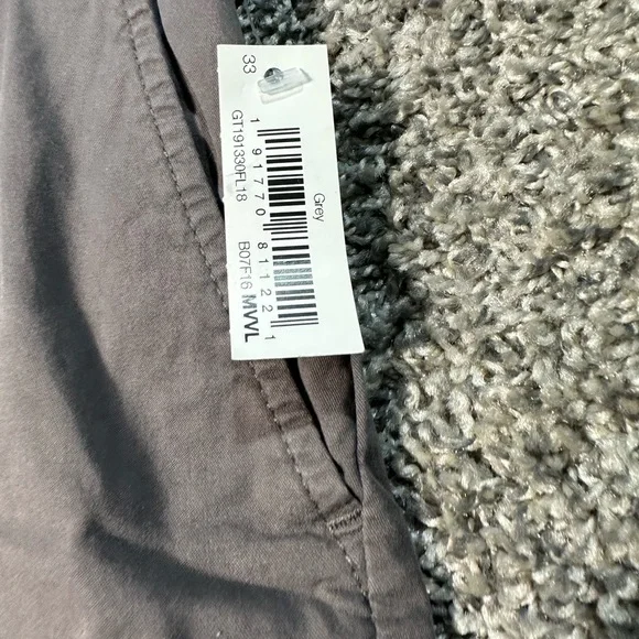 NWT Amazon Essentials Men's Slim-Fit 5" Flat-Front Chino Shorts Size 33 - Picture 5 of 6